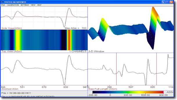 Hawkeye Crack Detection Waveform Hawkeye Crack Detection Waveform