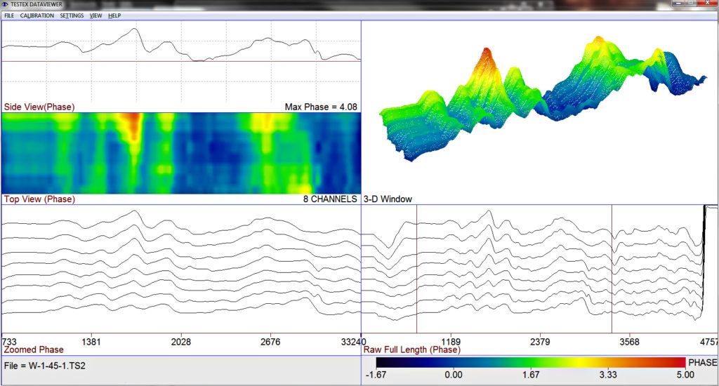 pressure vessel waveform wall loss