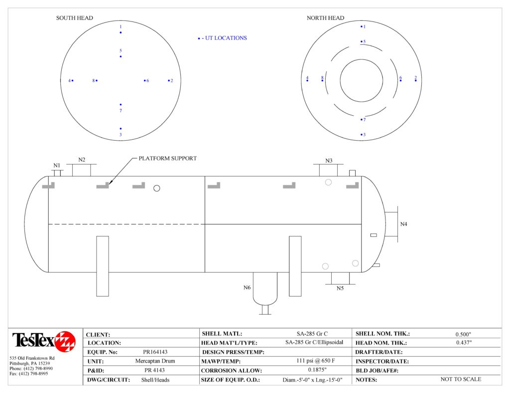 Pressure Vessel Diagram