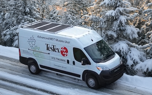 SuperVan Mobile Lab Snowy